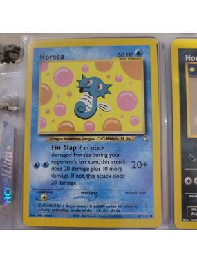 Pokemon Horsea Card